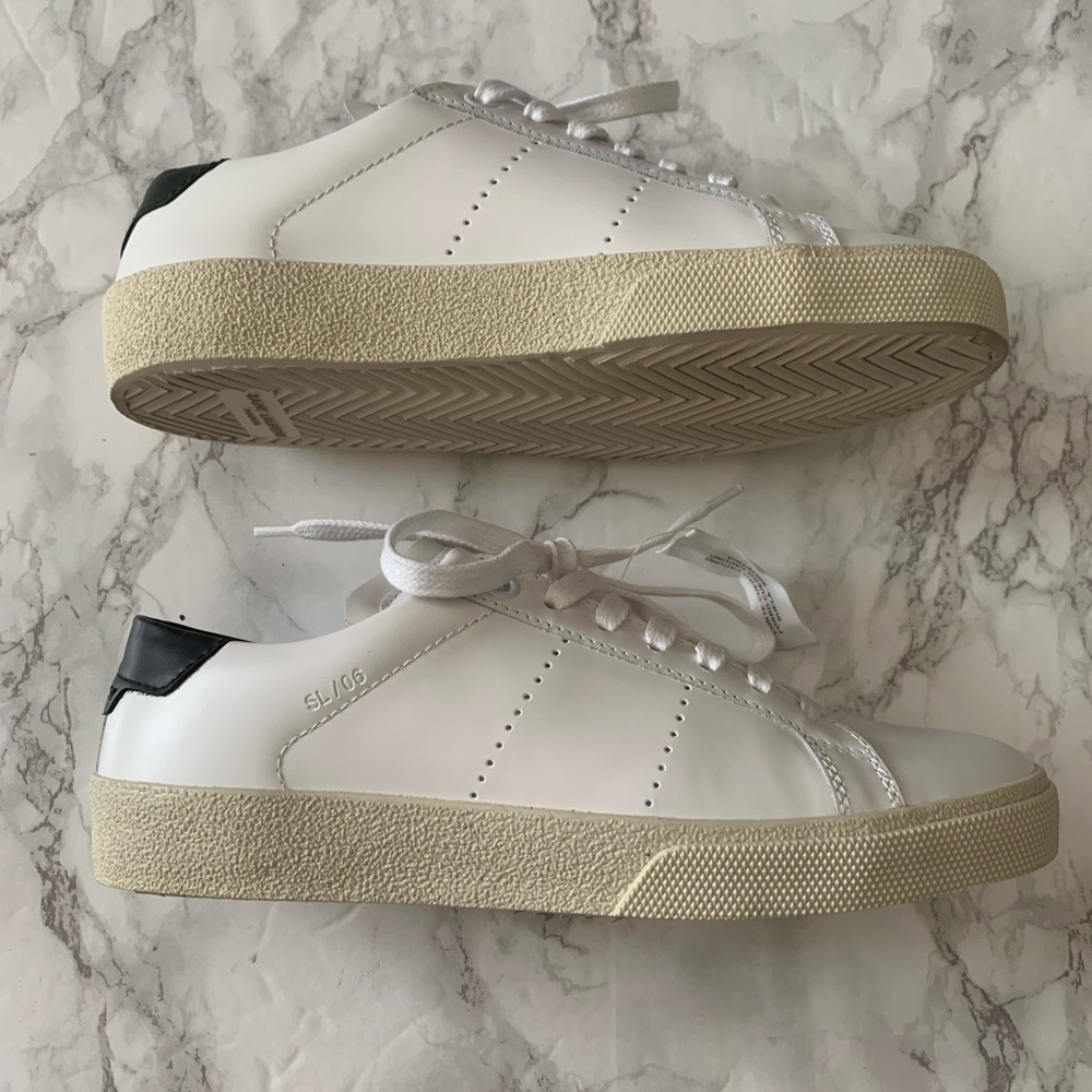Saint Laurent Classic Court Sneakers-  Size 35 - Picture 6 of 7